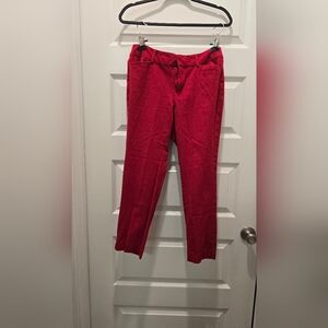 Faded Glory Women's Vibrant Red Chinos